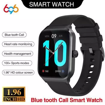 Bt Call Smartwatch Мужские мониторы сердечного ритма 100+ спортивных моделей Умные часы Женские спортивные голосовые помощники для сна Информация Push