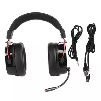 BT Gaming Headset Wireless Проводные Удобные Наушники с Оголовьем и Микрофоном для Домашнего Интернета