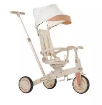 BTM Роскошный трехколесный велосипед включает в себя безопасное сиденье с регулируемым управлением трехколесный велосипед, детский трехколесный велосипед, складывающийся одним нажатием, транспортное средство, солнцезащитный козырек, руль, ремень, руль,