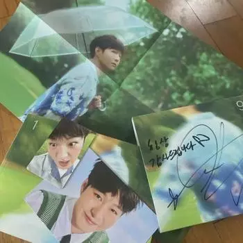 Btob Changsub, 1-й сольный альбом 1991 года, фотокарточка, альбом с надписью Bime, альбом с сообщениями