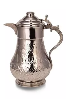 Btpeak Cobper Премиум-коллекция Чайка, медный кувшин с ручной гравировкой, никель