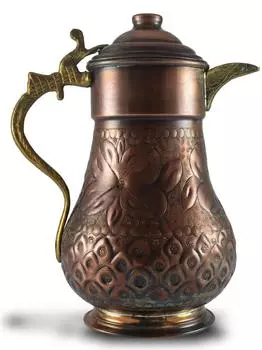 Btpeak Cobper Премиум-коллекция Чайка, ручная вышивка, медный кувшин из оксида меди