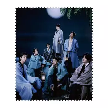 BTS Bangtan Boys Очиститель для очков Чистящая салфетка Bangtan Boys (БТС 18)