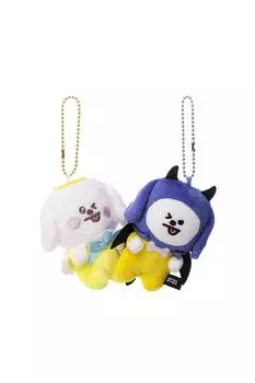 BTS BT21 CHIMMY Angel & Villain Pair Официальный плюшевый талисман Линии Друзья 2024