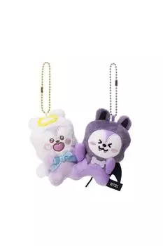 BTS BT21 MANG Angel & Villain Pair Официальный плюшевый талисман Линии Друзья 2024
