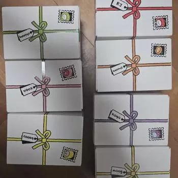 BTS Bt21 Минини Фрукты Партия Из 7