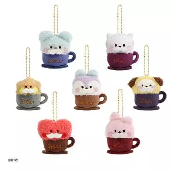 BTS BT21 minini Официальная кукла Latte Authentic RJ