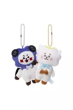 BTS BT21 RJ Angel & Villain Pair Официальная плюшевая линейка талисманов Friends 2024