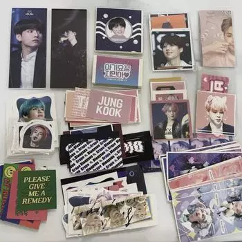 Bts Bts Bigong Unofficial Goods Sticker, Postcard, Etc.