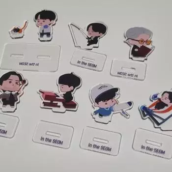 BTS Bts In The Forest Акриловая подставка 7 предметов Набор