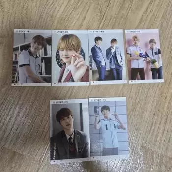 BTS. Bts Smart Photocard Тэ-хён Сок-джин