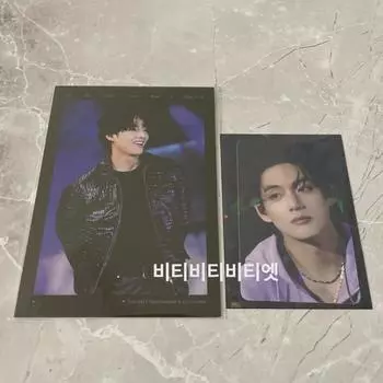 BTS Bts V Tae-hyung Old 2com Cinema Cinema Cgv Предварительный заказ Benefit Photocard Postcard