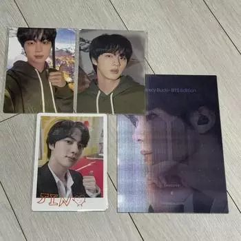 Bts Bulletproof Bts Seokjin Galaxy Buzz Holiday Lenti Persudan Photocard