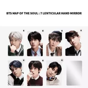 BTS Двояковыпуклое ручное зеркало Карта души 7 вер.