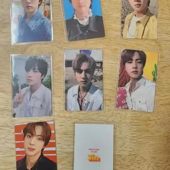 BTS Фотокарточка из масляного альбома и Рукд Сокджин