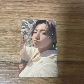 BTS Фотокарточка Персика Чонгука