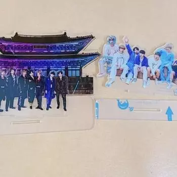 Bts Gyeongbokgung 2-уровневая домашняя акриловая подставка оптом продажа
