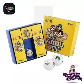 БТС - История игрушек : Совместный проект TinyTAN Volvik: 7 мячей + набор маркеров для мячей