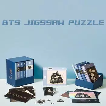 BTS JIGSAW PUZZLE 4Puzzle Полная коробка