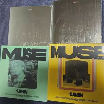 Bts Jimin Solo Face/muse Album, 1 Set Each Sealed