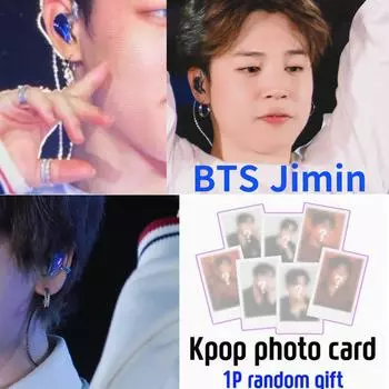 [BTS Jimin Style] Серьги-каффы Devin One-Touch золотой