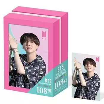 BTS Mini Jigsaw Puzzle 108 PCS Dynamite suga с фотокартой