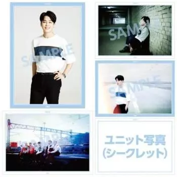 BTS Мини Прозрачный Плакат Чимин Официальные Товары BTS JIMIN [Loppi/HMV Limited]