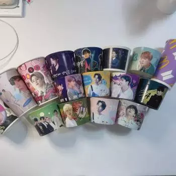 BTS Набор из 16 подстаканников