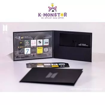 BTS - ПАКЕТ ПОЧТОВОЙ МАРКИ К 10-ЛЕТИЮ Официальный MD