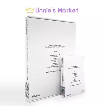 BTS RM - Indigo Book / Postcard Edition + Бесплатный подарок Postcard Ver.