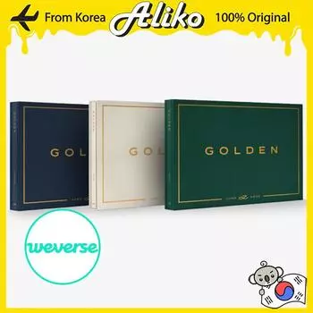 [BTS] Сольный альбом Чонгука — ЗОЛОТОЙ (Фотокнига Вер.) SOLID (NO POB)