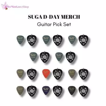 BTS Suga Dday Медиатор для гитары