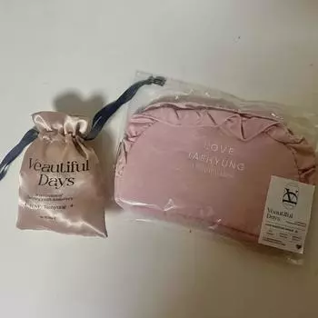 BTS Тэхён Нунаби Нуна V Выставка сувенирная сумка + чоу