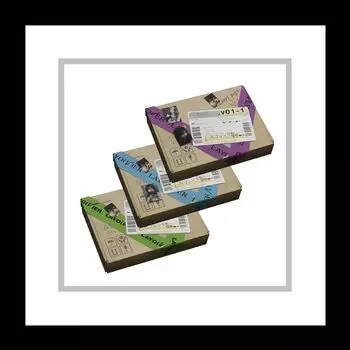 BTS V Layover 1-й сольный альбом Standard PhotoBook PhotoBook Lyric Sealed Version.1 OutBox+CD+124p A+20p B+12p Book+2p PostCard+5p PhotoCard+100p