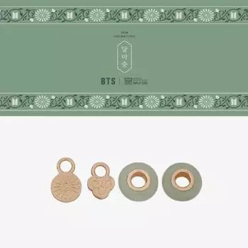 BTS X MU:DS 2024 DALMAJUNG комплект серег с подвесками
