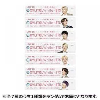 BTS Xylitol Белый Розовый Грейпфрут