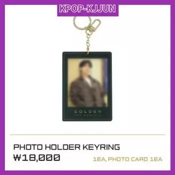 [BTS] «ЗОЛОТОЙ» : БРЕЛОК ДЛЯ ФОТОГРАФИЙ «Моменты»