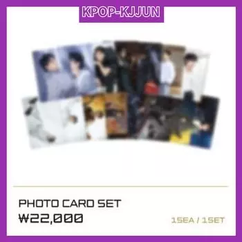 [BTS] «ЗОЛОТОЙ» : НАБОР ФОТО КАРТОЧЕК «Моменты»