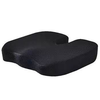 BTtime Seat Memory Foam Seat Memory Foam Seat Comes with a Washable Convenient to Comfortable to sit No Butt Present for Cushion, Cushion, Chair,
