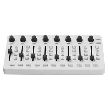 Btuty MIDI Control USB MIDI контроллер микшерный пульт MIDI микшерный пульт 43 кнопки 8 ручек 8 кнопок BT Power USB MIDI контроллер микшерный пульт для большинства