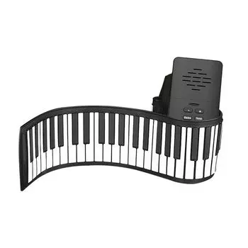 Btuty Roll Up 88 клавиш электронная ручная ролл силиконовая складная без MIDI для начинающих пианино, пианино, пианино, пианино, встроенный динамик, функция, путешествия,