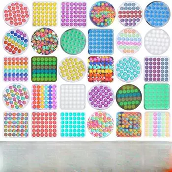 Bubble Music Светящиеся декомпрессионные вентиляционные декомпрессионные силиконовые детские игрушки CPC/CE/FDA