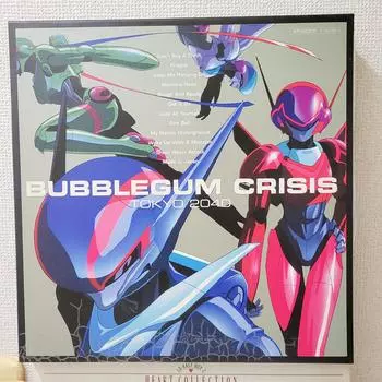 Bubblegum Crisis LD box Set Kenichi Sonoda Laserdisc Лазерный диск аниме манга партия Не DVD использован