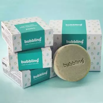 Bubbling Natural мыло Eoseongsong Soap мыло от прыщей 100г Известная корейская косметика, популярные товары