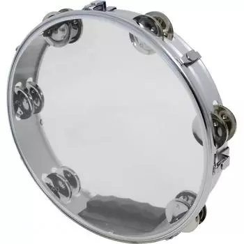 Бубен KC с пластиковой головкой белого цвета HMT SHWH