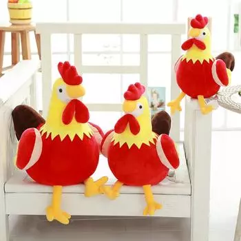 Bubuda Цыпленок Имитация Животное Цыпленок Плюшевая Игрушка Плюшевая Кукла 30cm270g жёлтый