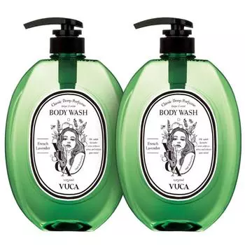 Buca Classic Deep Perfume Body Wash с ароматом французской лаванды, 2 шт., 1,05 л