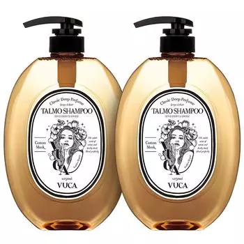 Buca Classic Deep Perfume Golden Repair Hair Loss Shampoo Cotton Musk Fragrance, 1.05L, 2 units