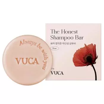 Buca Honest Mildly Acidic Shampoo Bar Rose Scent, 120g, 1 piece