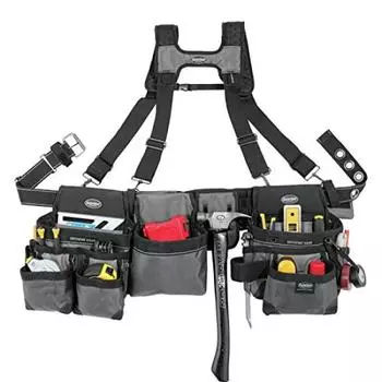 Bucket Boss Mallet Buster Suspension Rig Сумка для инструментов Поясная подвеска (Сумка для талии) серый